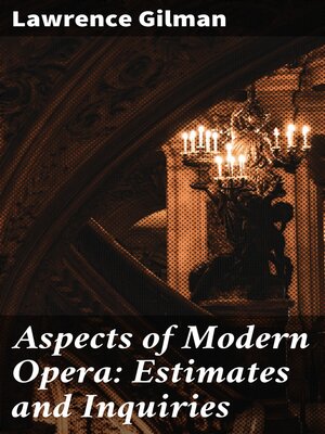cover image of Aspects of Modern Opera